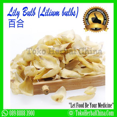 

Dried Lily Bulbs /Baihe/Pek Hap 100g