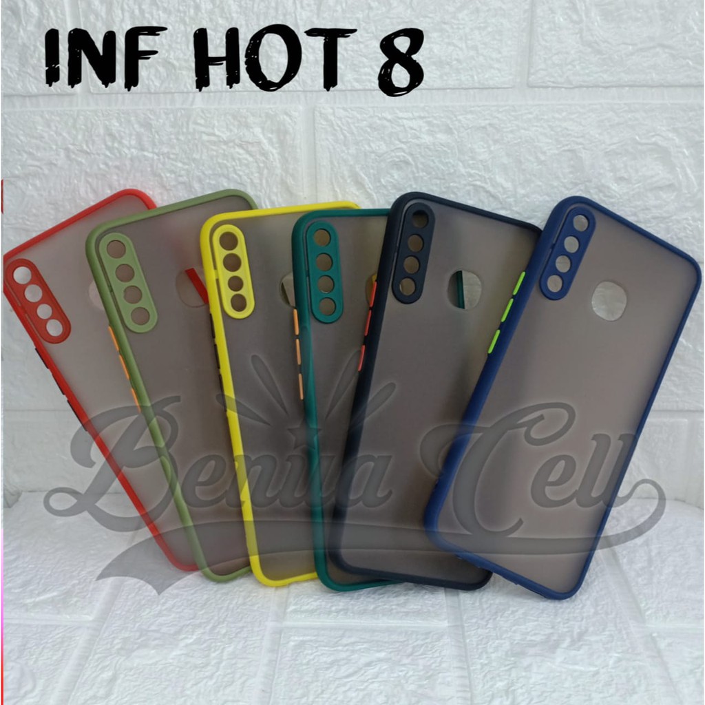 SOFTCASE INFINIX HOT 8 - CASE MATTE FULL COLOR INFINIX HOT 8 - BC