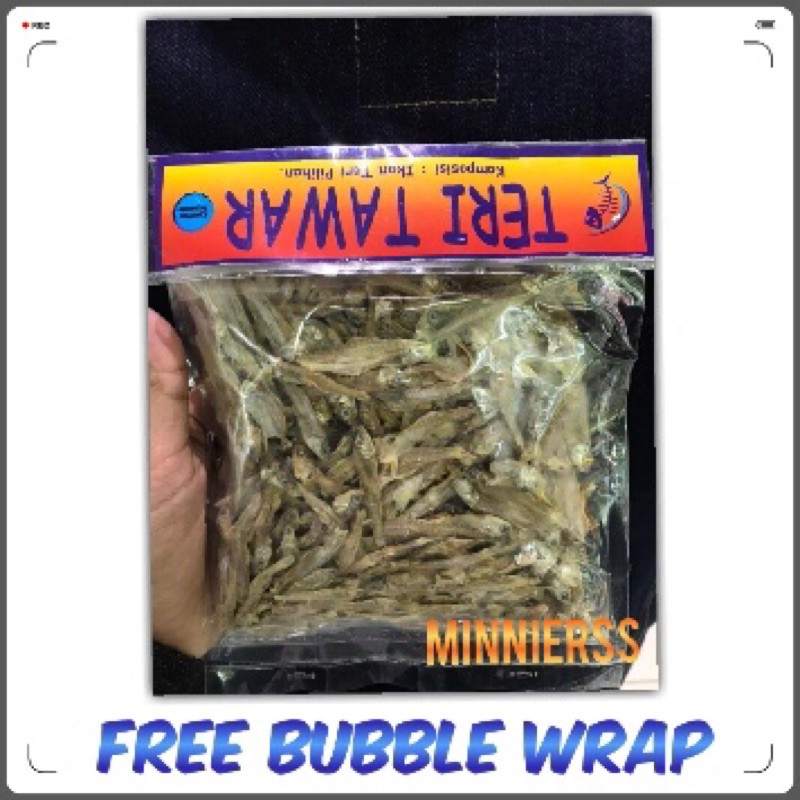 

Ikan Teri Tawar Free packing bubblewrap dan dus