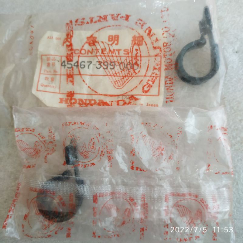 KLEM CLEM KABEL REM CAKRAM TROMOL DEPAN HONDA GLK GL100 GL125 CB125 CG125 ORIGINAL ASLI ORI JAPAN 45