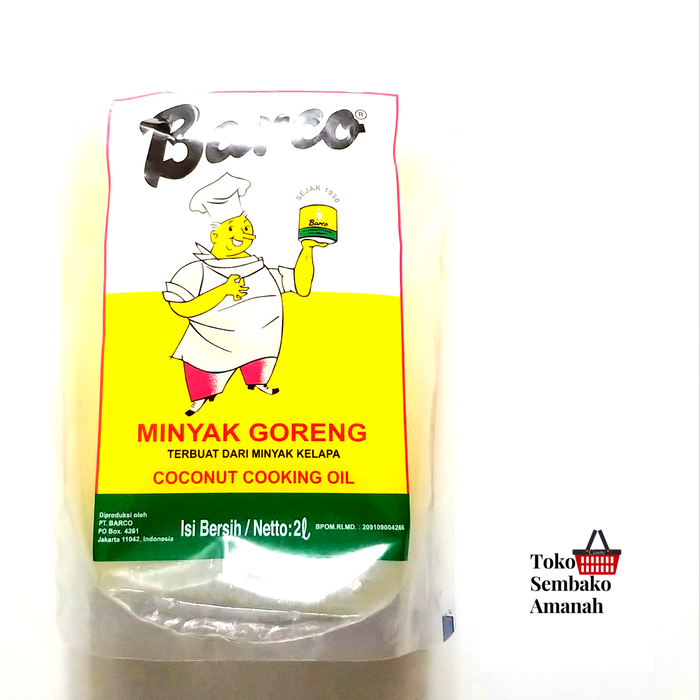 

Barco minyak goreng 2 lt liter exp 2023
