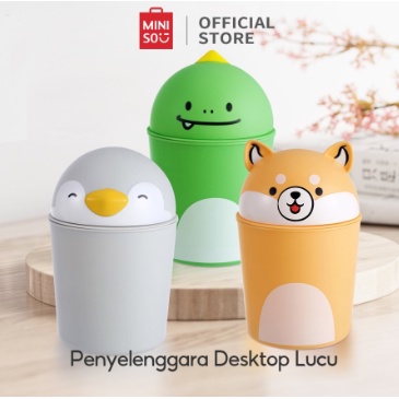 MINISO Mini Tempat Sampah Desktop