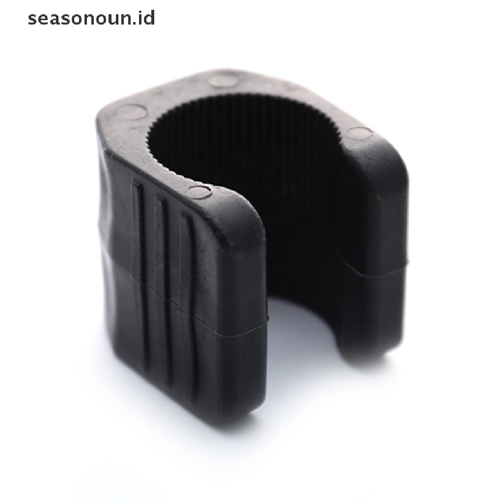 【seasonoun】 2Pcs Universal U Shaped Bike Flashlight Mount Holder Arm Lamp Torch Clip .