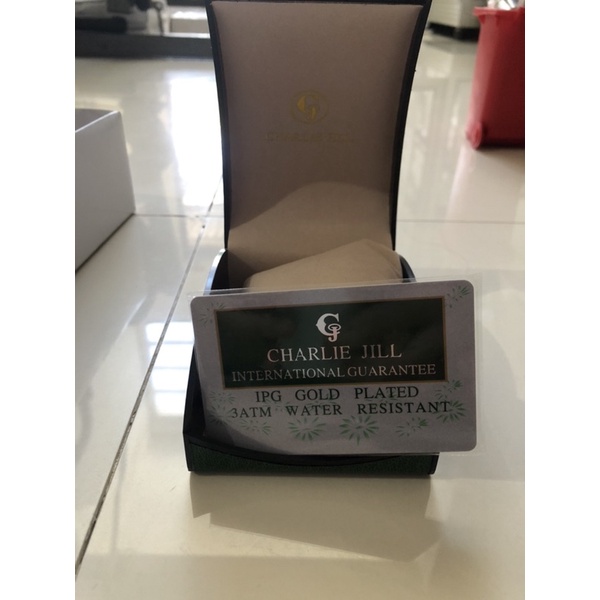 JAM TANGAN PRIA CHARLIE JILL 1534M original 1000% GARANSI MESIN 6 bulan