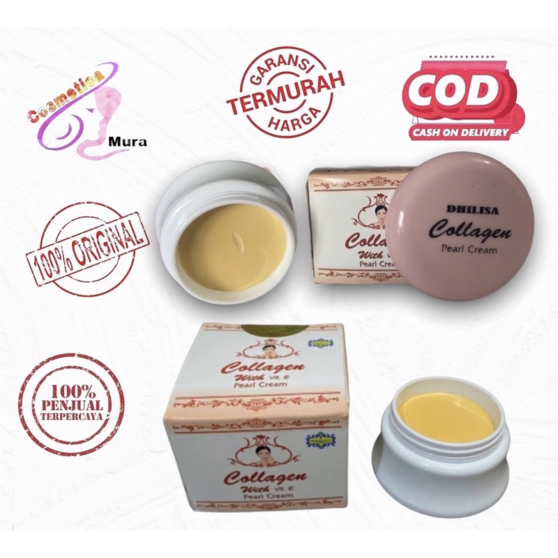 cream collagen dhilisa with pearls bpom | cream collagen pearls dhilisa bpom