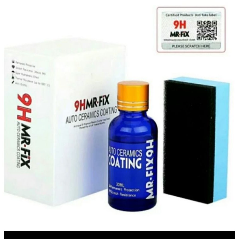 Nano Coating 9H MR Fix Original Barcode Nano Ceramic Coating