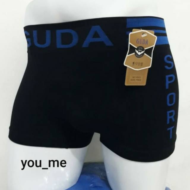 Calana dalam boxer pria rajut guda