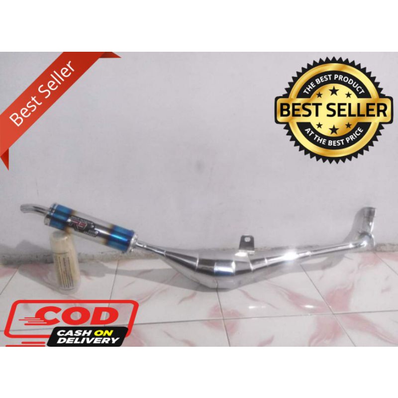Knalpot Racing FIZ R FORCE ONE R9 crom