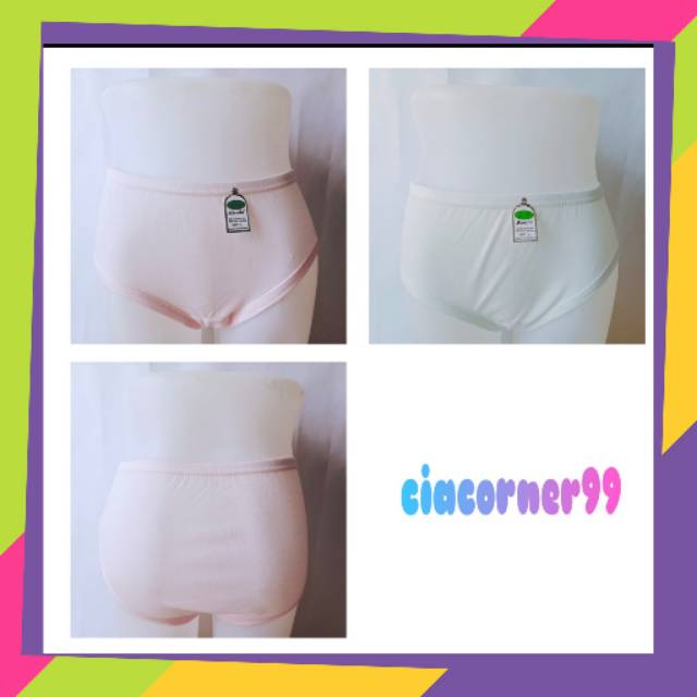 [12PCS/SELUSIN] CD MINIOLA KARET BESAR | CD WANITA KATUN | CELANA DALAM CEWEK
