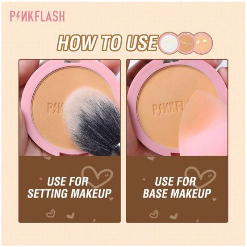 ❤️Miss Vinka❤️PF-F08 PINKFLASH OhMySelf Matte Pressed Powder