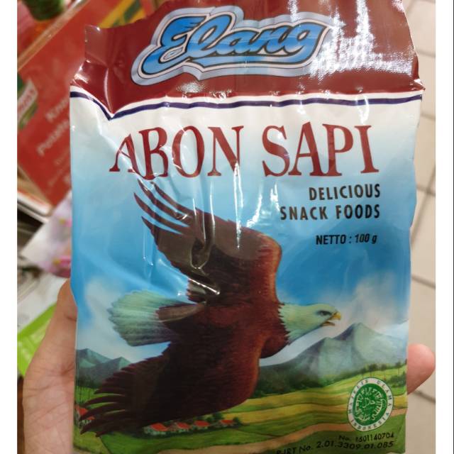 

Abon Sapi Cap Elang 100gr