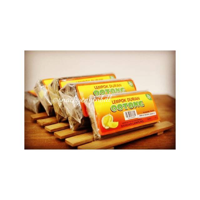 

Lempok Durian Ootong Lampung 175gr (kecil)