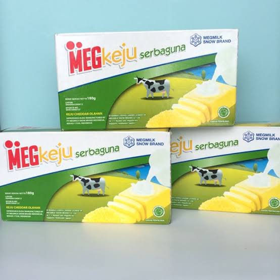 Keju Meg Cheddar Serbaguna 48x165gr - Gosend Only!!!