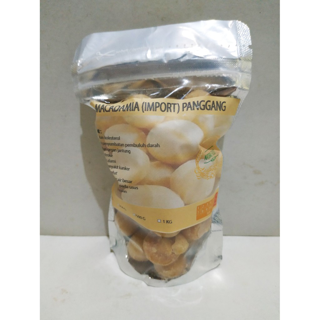 

Macadamia Panggang 100 gr (Import)