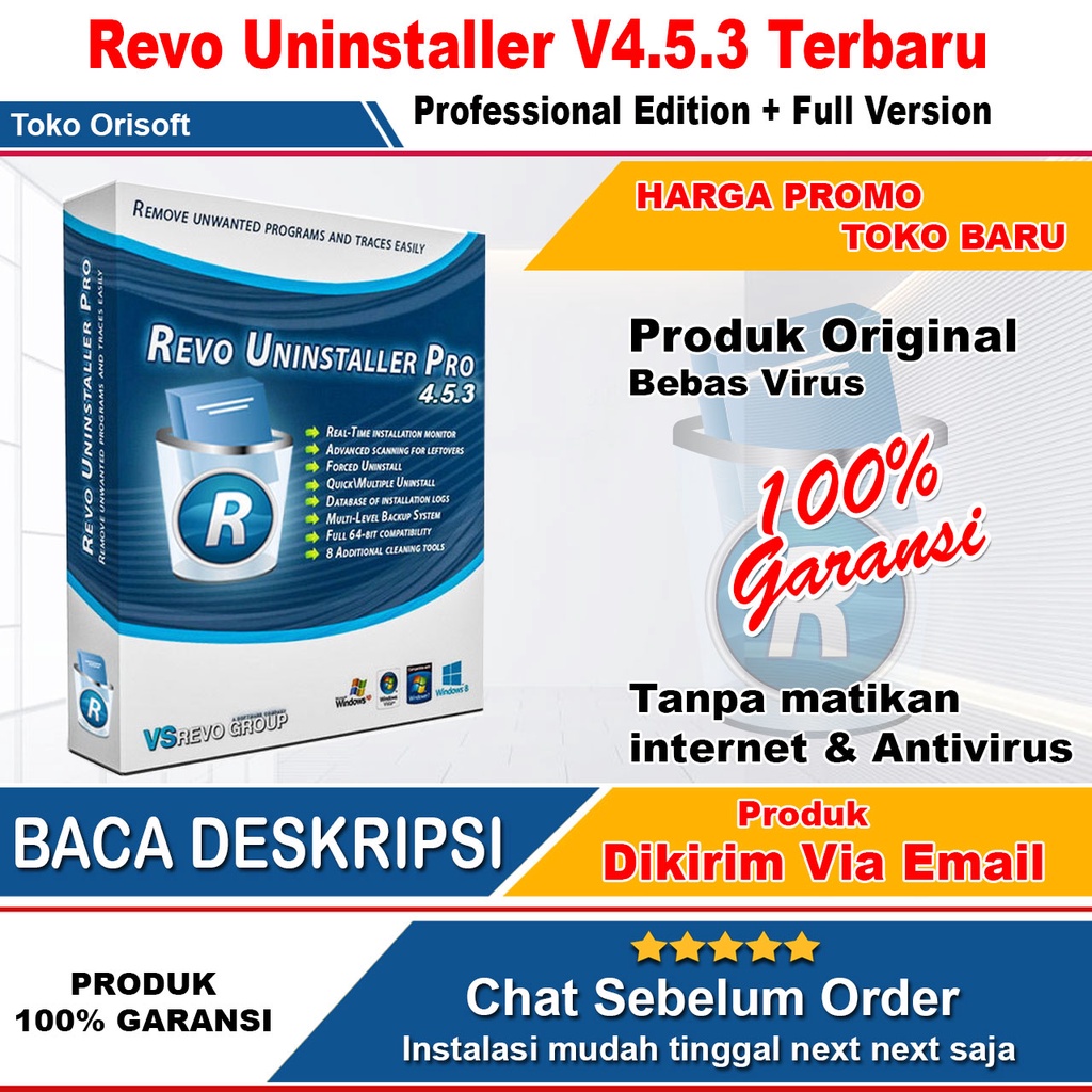 Revo Uninstaller Pro 5.1.7 Terbaru 2023 Bisa Update Full Version Lifetime