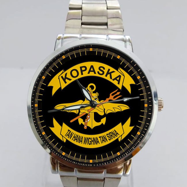 Jam Tangan Stainless Custom Kopaska Art 1
