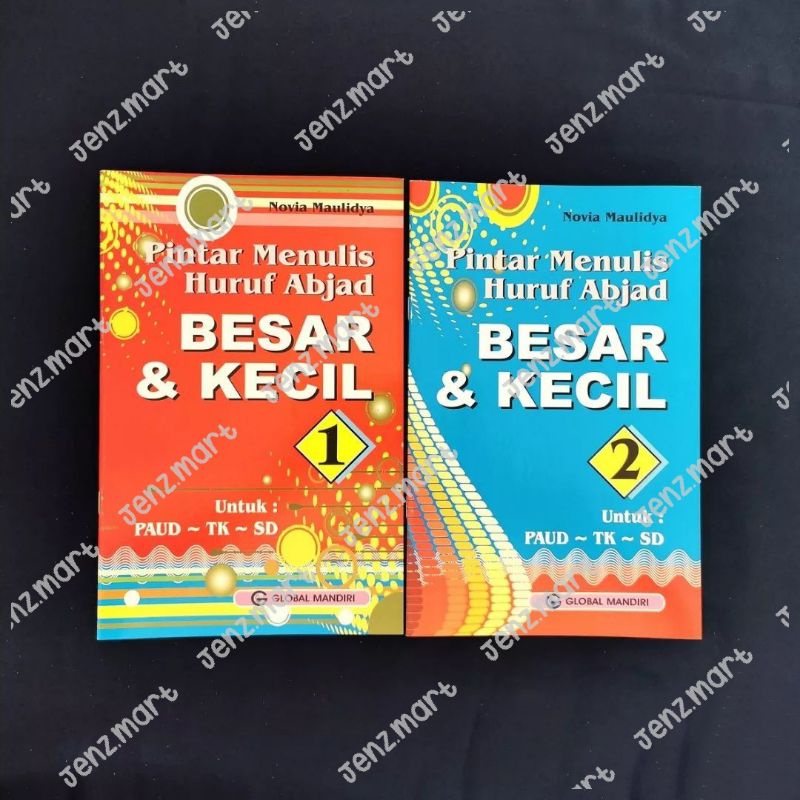 Pintar Menulis Huruf Abjad Besar dan Kecil untuk PAUD/TK/SD