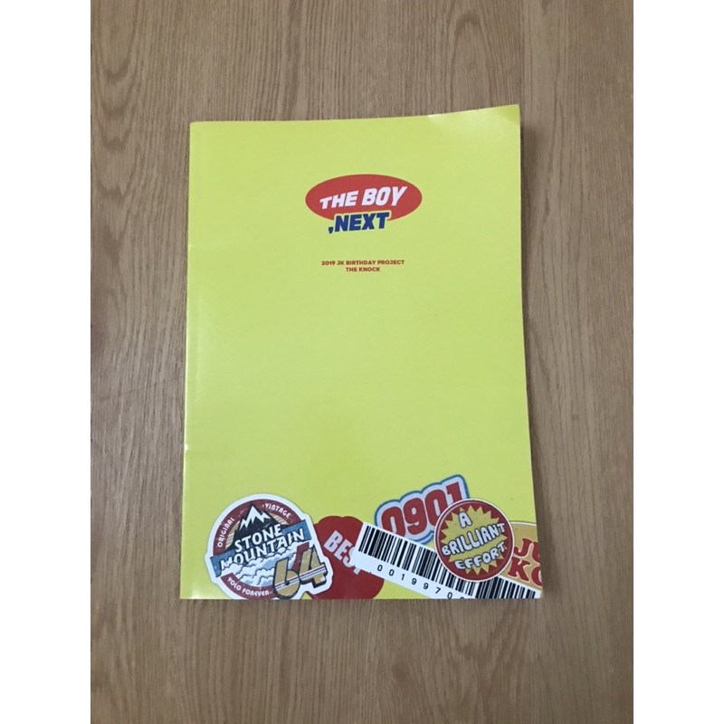 PHOTOBOOK JUNGKOOK FANSITE THE BOY NEXT