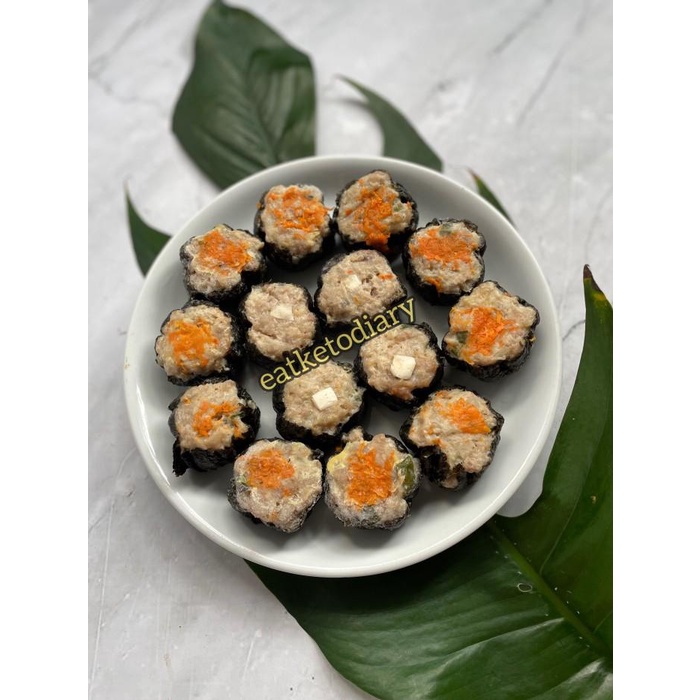 

Dimsum Ayam Nori Rumput Laut Halal Eataketodiary