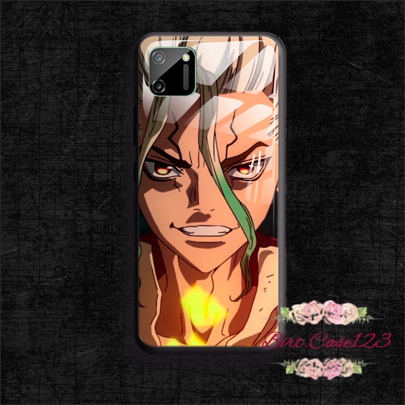 BC Case casing Gambar DR STONE back case glass iphone 5g 6g 6g+7g 7g+ 8g 8g+ x xr xs max 11 5,8 6,1