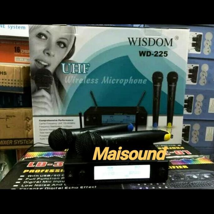 Mic Wireless WISDOM WD-225 microphone WD225