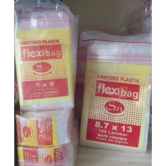 Plastik Klip 100 Lembar / Plastik Obat / Plastik Zipper