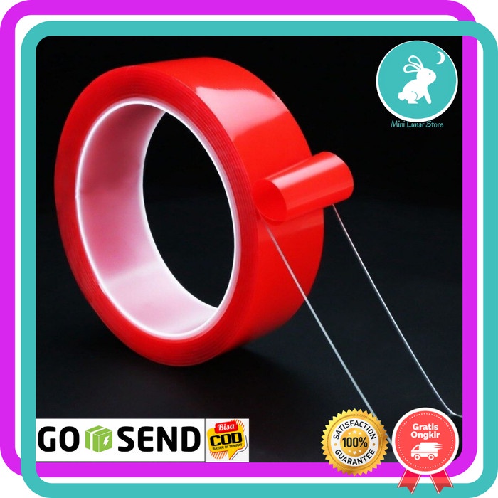 

Bergaransi Selotip Double Sided Tape Transparent Acrylic Sale!!!