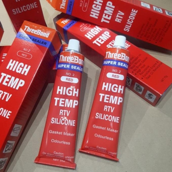 

THREEBOND HIGH TEMP RED 75GR-THREEBOND SUPER SEALER SILIKON HT alcom41 Buru Order