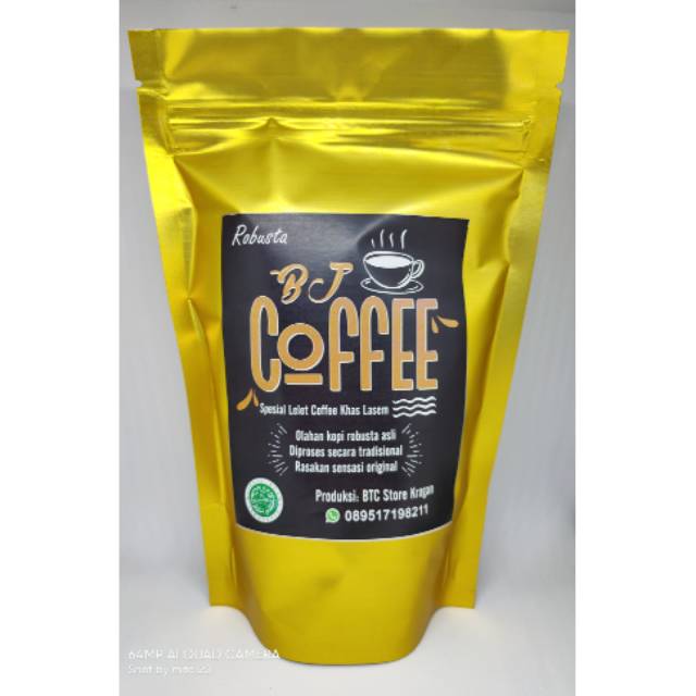 

Bj coffee spesial kopi lelet khas lasem