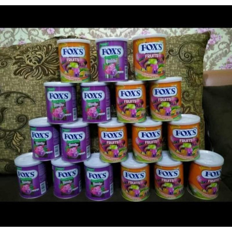 

permen fox kaleng 180 gr