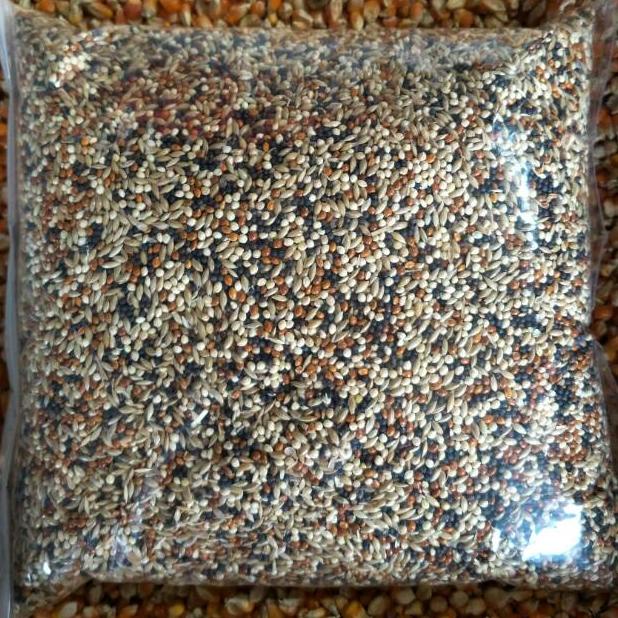 Pakan Milet Campur /Milet Campur 1Kg /Milet Campur Kenari 1Kg /Milet Campur Lovebird Kenari