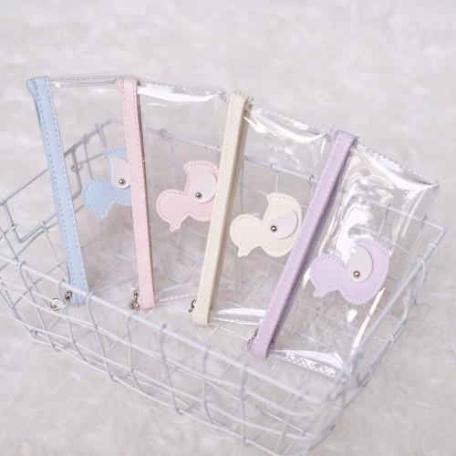 

Fy Pencil Case Tempat Kotak Pensil Transparan Korea 068