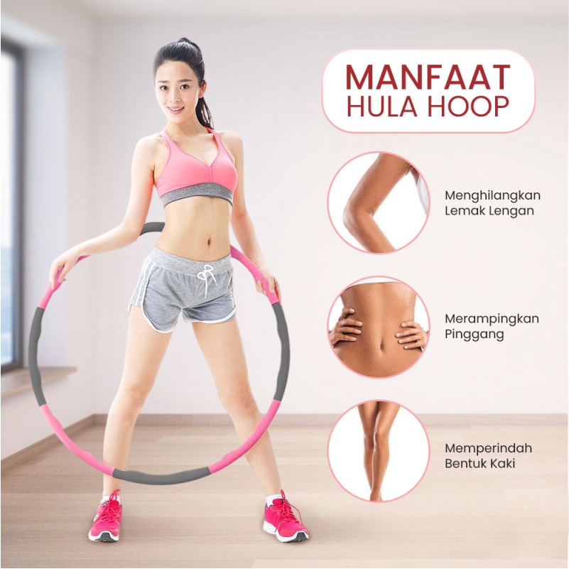 Hula Hoop Anak-Anak Dan Dewasa Fitness Kids Sports Free Skipping