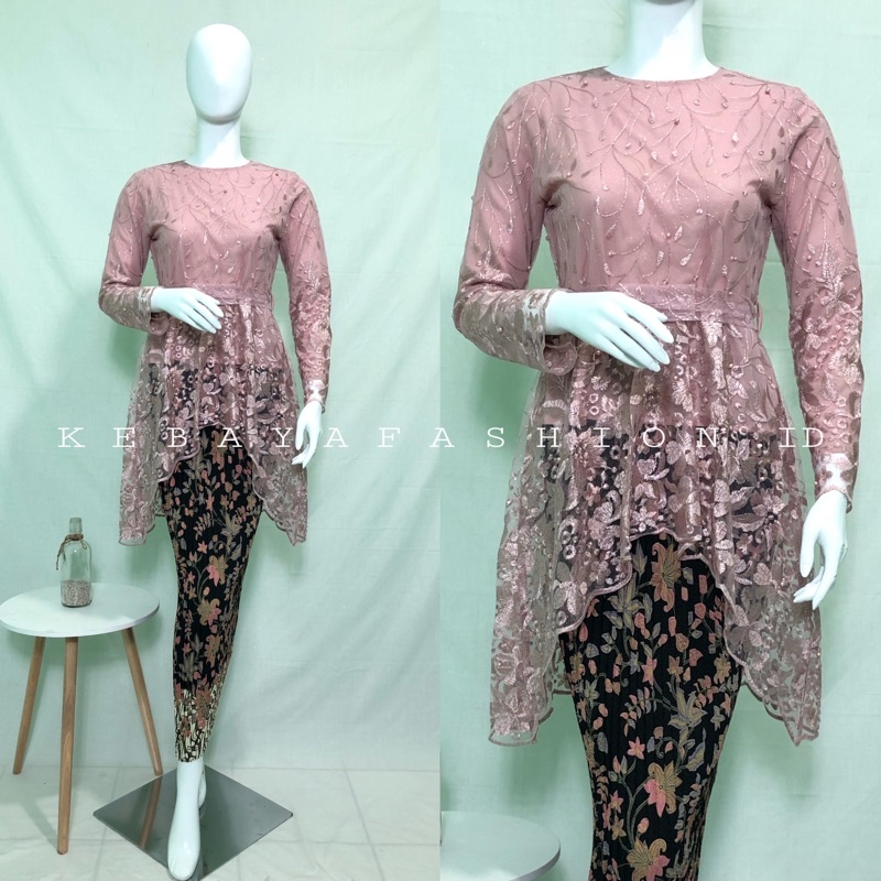 Kebaya brokat Kebaya modern Stelan kebaya brukat Kebaya Remaja Kebaya wisuda