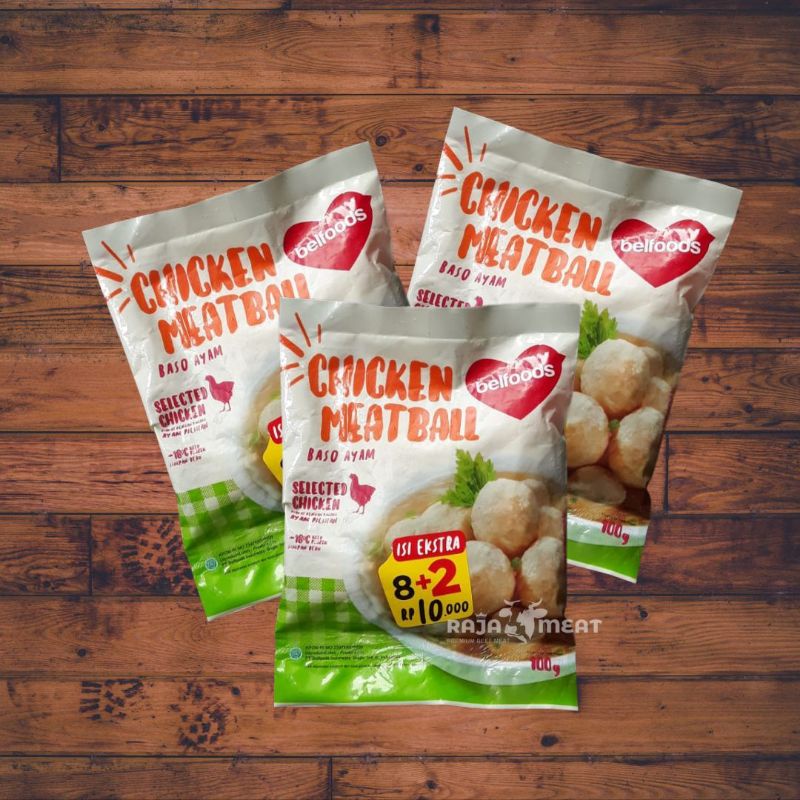 

BELFOODS CHICKEN MEATBAĹ 100 GRAM, BASO AYAM