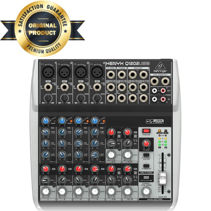 Jual Mixer Behringer Xenyx Q1202 USB/ Xenyx QX1202USB Original Shopee