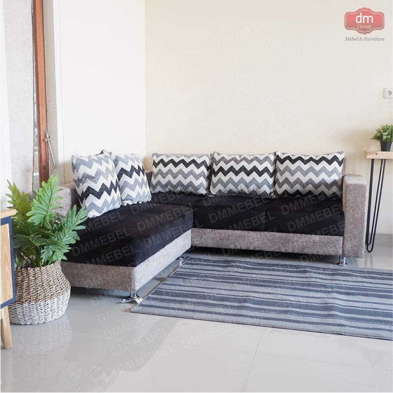 Sofa Minimalis SETENGAH SANDARAN -  DM Mebel