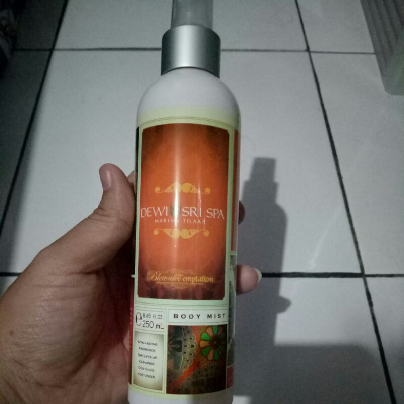 Dewi Sri Spa Body Mist 250ml