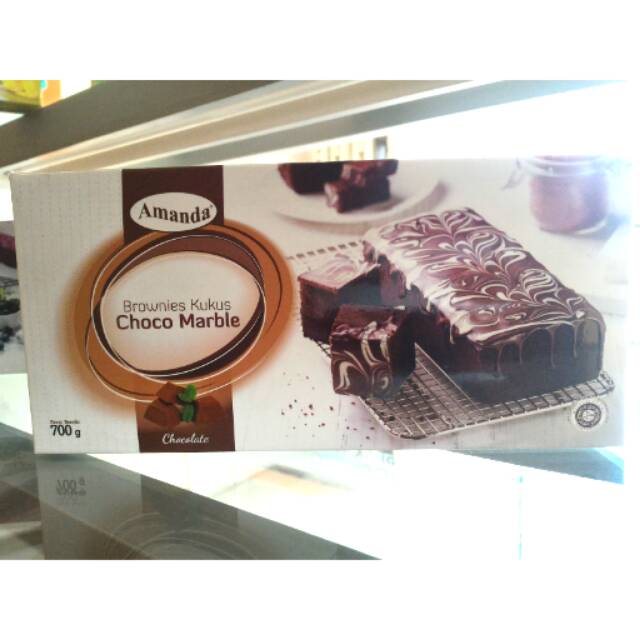 

Brownies Kukus Amanda - Rasa Choco Marble