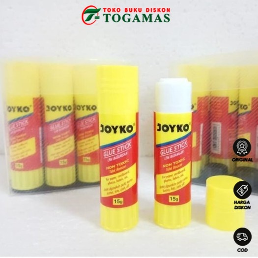 

READY STOCK !! LEM GLUE STICK GS-15 15GR JOYKO