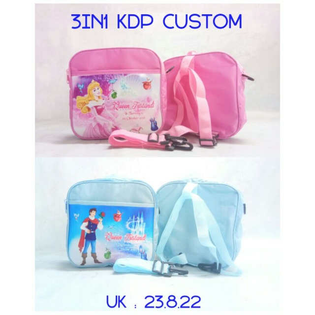 

Goodie Bag Custom/ goodie bag ulang tahun anak/tas 3in1