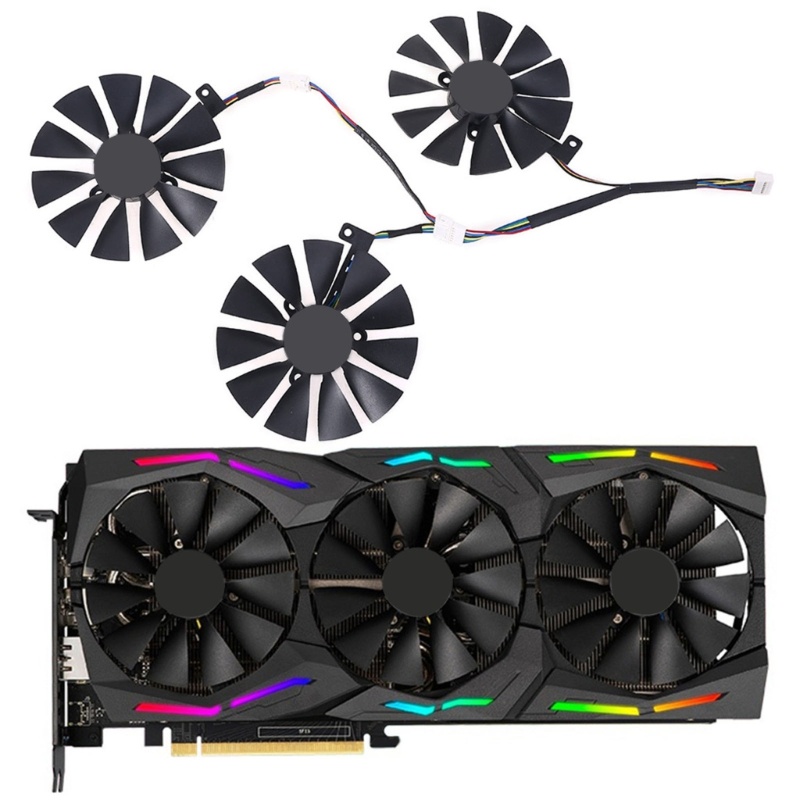 Bt 88mm T129215Sh GPU Cooling Fan ForASUS ROG-STRIX RTX2080ti 2080kartu Grafis