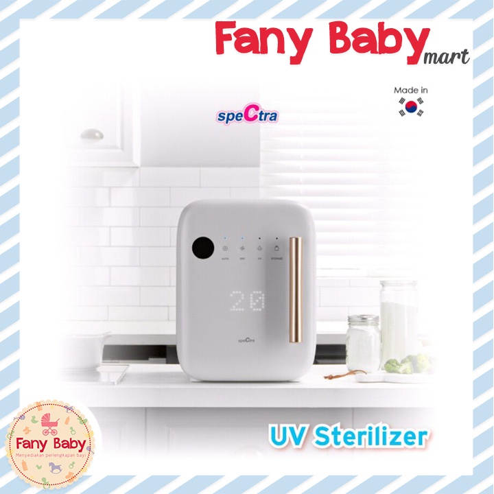 SPECTRA UV STERILIZER WHITE / GRAY - UVV - STERIL BOTOL