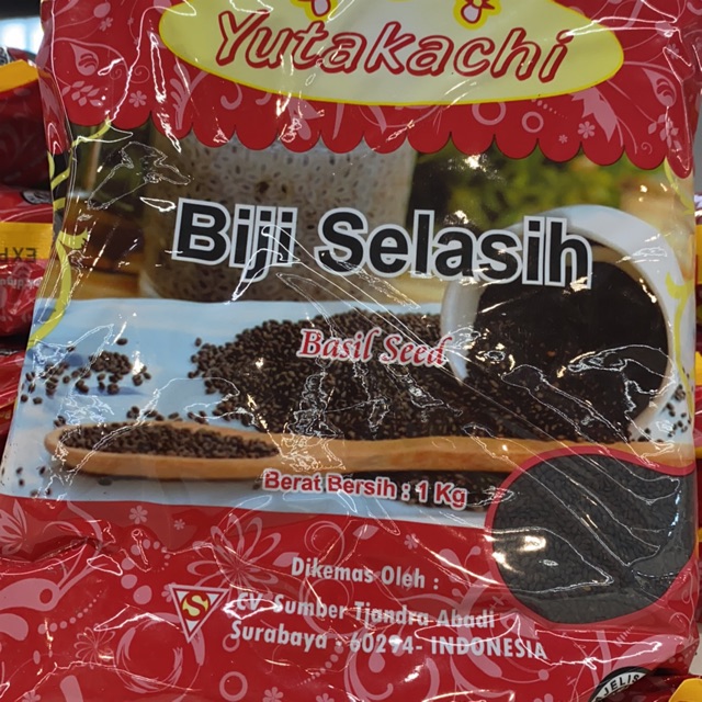 

Yutakachi Biji Selasih 1kg