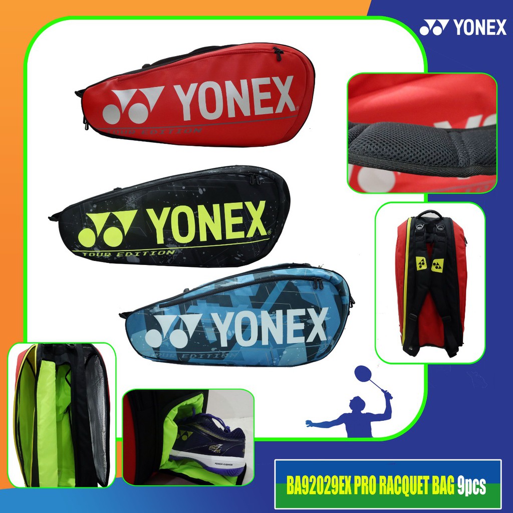 YONEX Tas Raket 92029 EX PRO BT9 ORIGINAL