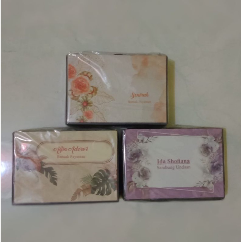 

Amplop Nama Kecil Tipe Juwara Part 3