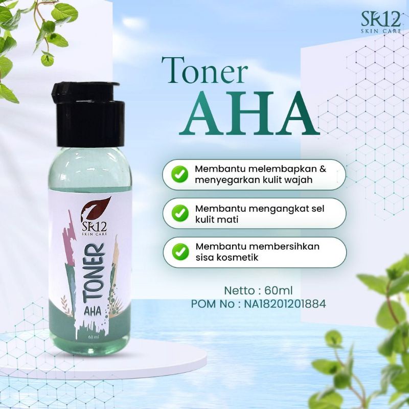 Toner AHA Penghilang Flek Hitam SR12