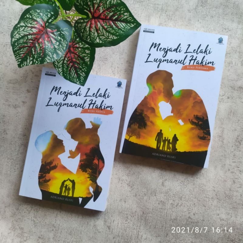Menjadi Lelaki Luqmanul Hakim (1set isi 2 buku)