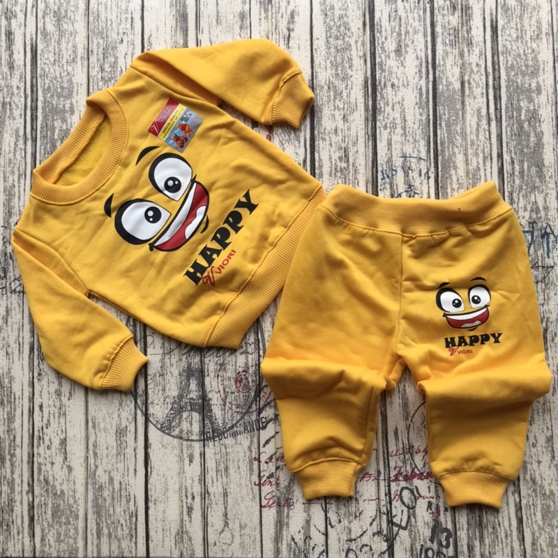 PROMO 7.7 Setelan joger bayi Baju bayi Jaket bayi DNW Baby