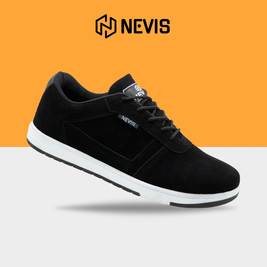 Sepatu Sneakers Pria Casual Nevis Nvs 06 Sneaker Sekolah Kuliah Kets Pria Original 39-44